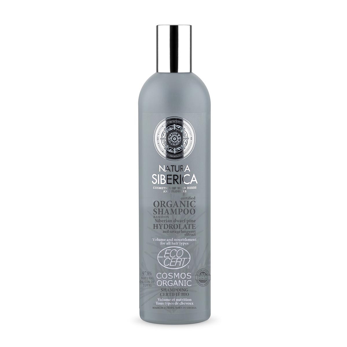 Natura Siberica Champu Volumen Nutricion 400Ml